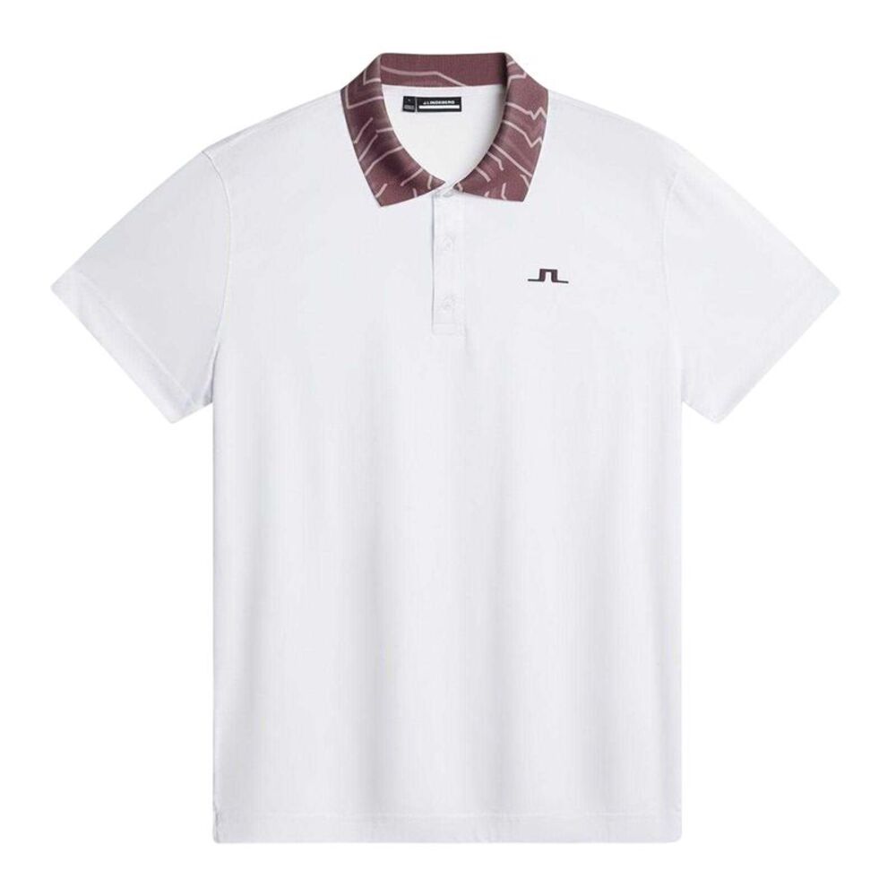 J.Lindeberg Mens Polo Shirt / White